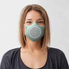 Guzzini Ochranná maska na tvár ECO s filtrami zelená