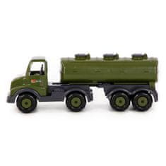 Wader Quality Toys Auto stavbár cisterna vojenská 