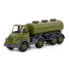 Wader Quality Toys Auto stavbár cisterna vojenská 