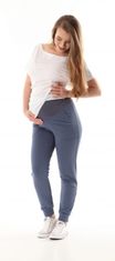 Gregx Těhotenské kalhoty/tepláky Gregx, Vigo s kapsami - jeans