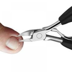 Fulcool Chirurgické nožničky na nechty z nehrdzavejúcej ocele na zarastajúce, hrubé alebo rozštiepené nechty, nožničky na nechty