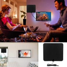 Digipick Prenosná digitálna satelitná TV anténa, dosah 80 km, kompatibilná s HDTV, 720p, 1080p, 1080i a 4K
