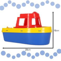 WOWO DIPLO D-527, Loď s formami na hračky x3 pre hru na piesku