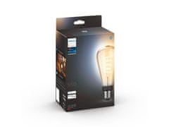 Philips Hue Bluetooth LED White Ambiance filamentová žiarovka Philips 8719514301504 E27 ST72 7W 550lm 2200-4500K čierna, stmievateľná