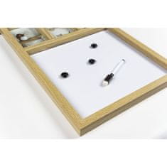 Falc Magnetická tabuľa s fotorámom na 3 fotografie 81WO, 48 cm