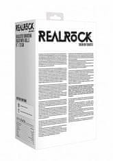 Shots Toys RealRock Realistic Vibrating Dildo with Balls 23cm Black vibrátor