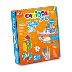 Carioca BABY zjednodušené puzzle Loď pre deti Carioca od 24 mesiacov