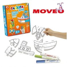 Carioca BABY zjednodušené puzzle Loď pre deti Carioca od 24 mesiacov
