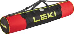 Leki Pole Bag, bright red-black-neonyellow, 140 cm