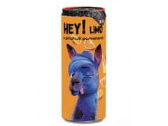 HEY! LIMO - sýtený nápoj s príchuťou pomaranč 250ml