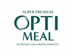 OptiMeal OPTIMEAL mokré krmivo pre mačky bez obilnín Teľacie mäso, špenát v omáčke 12x85g