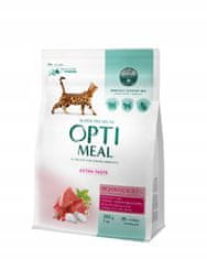 OptiMeal OPTIMEAL suché krmivo pre mačky s teľacím 200 g