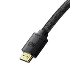 BASEUS Kabel HDMI 2.1 řady High Definition, 8K 60Hz, 3D, HDR, 48Gbps, 1m (černý)