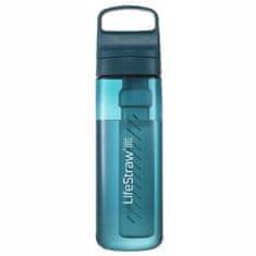 LifeStraw LGV422TLWW Go 2.0 Water Filter Bottle 22oz Laguna Teal WW
