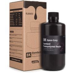 Elegoo 8K Standard Resin 1kg, vesmírně šedá