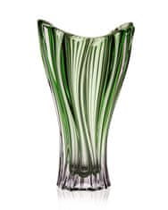 Aurum Bohemia Crystal Váza Plantica 8KG970/72T62/320mm - zelená