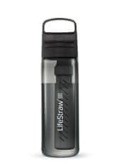 LifeStraw LGV422GYWW Go 2.0 Water Filter Bottle 22oz Nordic Noir