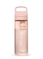 LifeStraw LGV422PKWW Go 2.0 Water Filter Bottle 22oz Cherry Blossom Pink WW