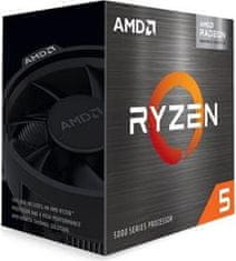 AMD Ryzen 5 4C/8T 5500GT (3.6/4.4GHz, 19MB, 65W, AM4, Radeon Graphics) Box with Wraith Stealth