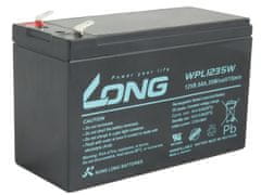 Long batéria 12V 8,5 Ah F2 HighRate Life 9 rokov (WPL1235W)