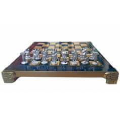 Manopoulos Šachy kovové Malá sfinga - modrá