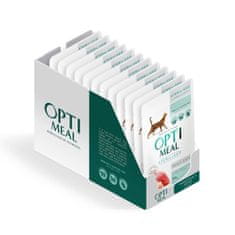 OptiMeal OPTIMEAL pre sterilizované mačky - moriak 12x85 g