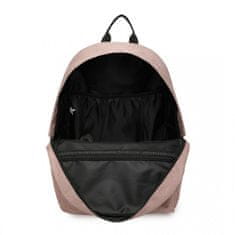 KONO Ružový ľahký batoh do školy "Basic"