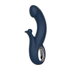 Chisa novelties Kissen Fury (Blue), rabbit vaginálny vibrátor