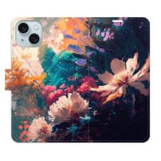 iSaprio Flipové puzdro - Spring Flowers pre Apple iPhone 15