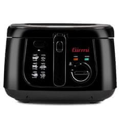 Girmi FG2100 Electric deep fryer, 2,5L, non-stick oil container, 1, FG2100 Electric deep fryer, 2,5L, non-stick oil container, 1800W Adjustable cooking temperature, Stainless steel basket