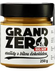 Big Boy Grand Zero s bielou čokoládou 250 g, arašid-biela čokoláda