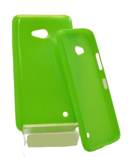 Callme Pouzdro Jelly Case pro Microsoft Lumia 640 Zelené