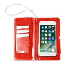 Pouzdro CELLY Splash Wallet telefony 6,2 " oranžové