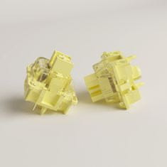 AKKO V3 Cream Yellow Pro Switch - Mechanické Spínače 45 ks.