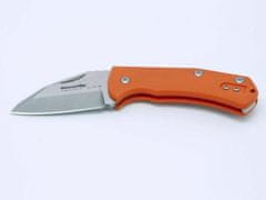 Fox Knives BF-714 OR BLACK SLIPJOINT NIDHUG KNIFE ORANGE G10 HANDLE