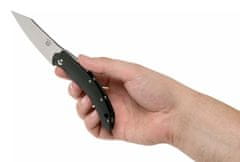 Fox Knives FX-518 SLIM DRAGOTAC "PIEMONTES" BASTINELLI DESIGN FRN BLACK HDL