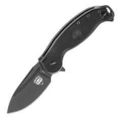 Fox Knives FX-532 IRVES FOLDING KNIFE N690 PVD BLADE BLACK G10 HANDLE CLIP PVD