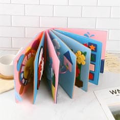 Sofistar Montessori 3D senzorická kniha