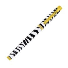 Pukka Pad Guľôčkové pero "Wild Premium Zebra", čierna, 0,7 mm, s viečkom, 8931-WLD(ZA)