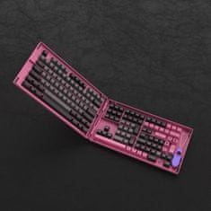 AKKO Black & Rose Keycaps Set (197-Key), PBT ASA, Layout ANSI