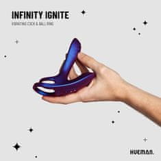 Hueman Hueman Infinity Ignite, stimulačný krúžok na penis s vibráciami
