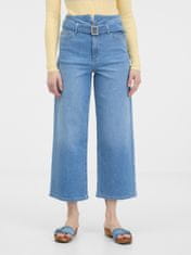 Orsay Svetlomodré dámske džínsy so širokými nohavicami 38