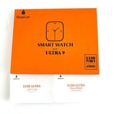 Smart Plus S100 Ultra Smartwatch - pokročilý 2,2" HD AMOLED displej s monitorovaním EKG a ochranným puzdrom
