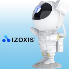 Izoxis Astronaut projektor nočnej oblohy polárna žiara a hviezd diaľkové