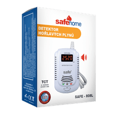 SAFE Detektor horľavých a výbušných plynov SafeHome -808L