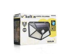 Keltin Solárna LED lampa 8W so snímačom pohybu a súmraku KELTIN