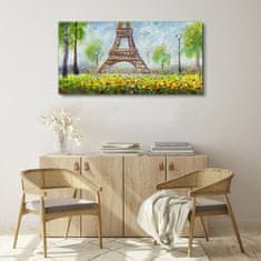 COLORAY.SK Obraz na plátne Eiffelovej stromy stromy veža 120x60 cm