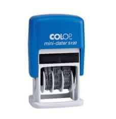 COLOP Dátumovka Mini-Dater S120 - výška čísel 4 mm, samofarbiaca