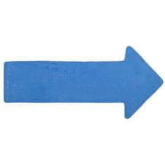 Arrow značka na podlahu modrá balenie 1 ks