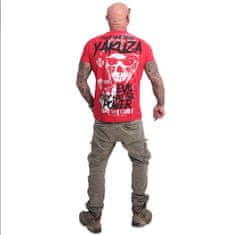 Yakuza Pánske tričko Horror Allover - červené